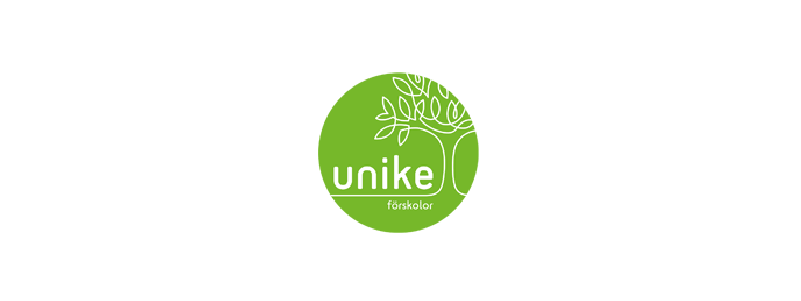 Verksamhetsbild med dotterbolaget Unikes logotyp