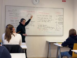 Matematiklektion på Metapontum. 